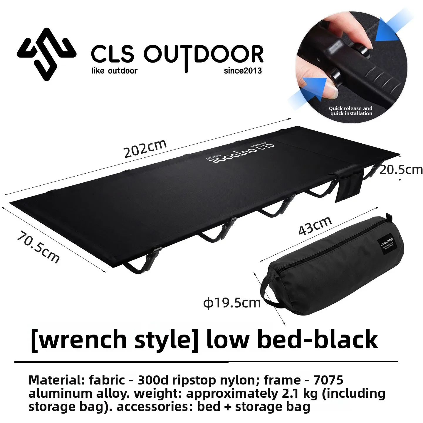 Outdoor Daybed Furniture - 2026년형 휴대용 야외 캠핑용 침대, 접이식