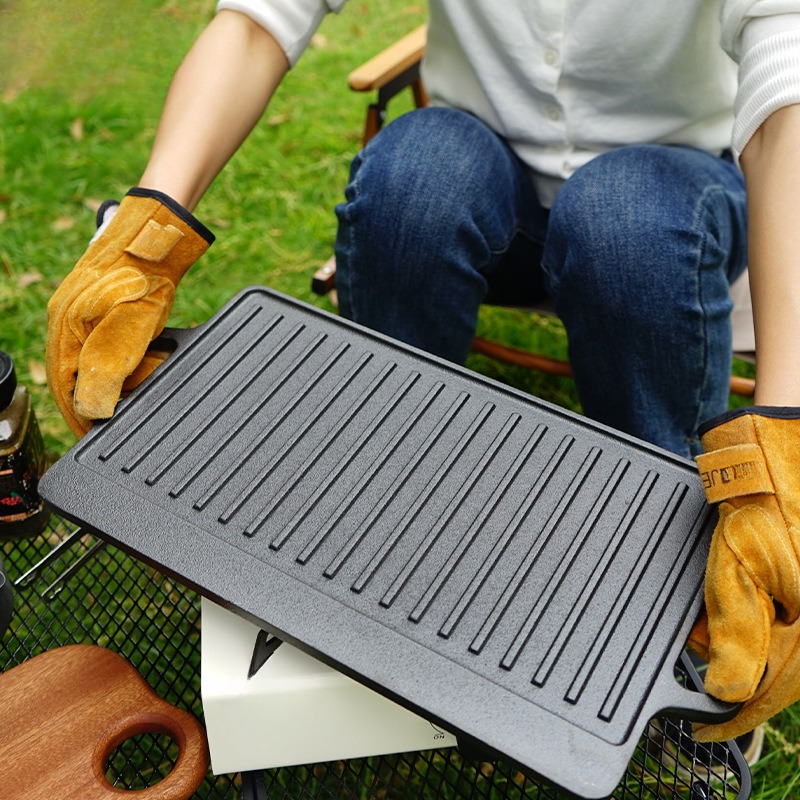 Outdoor Furniture Metal - 야외 캠핑 바베큐 플레이트 한국식 바베큐