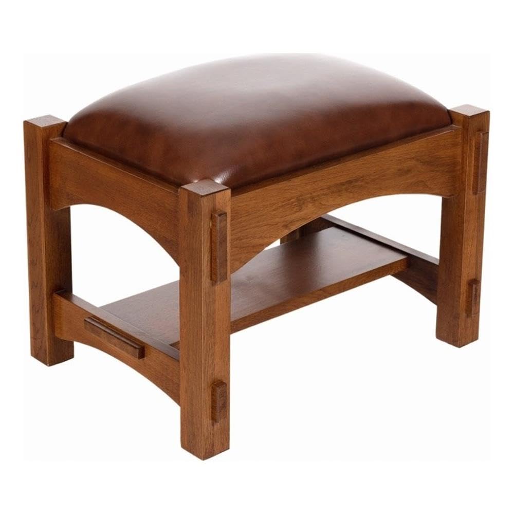 Outdoor Furniture Wood - 크래프트맨 미션 모티스앤테논 발받침대 원목 밤나무