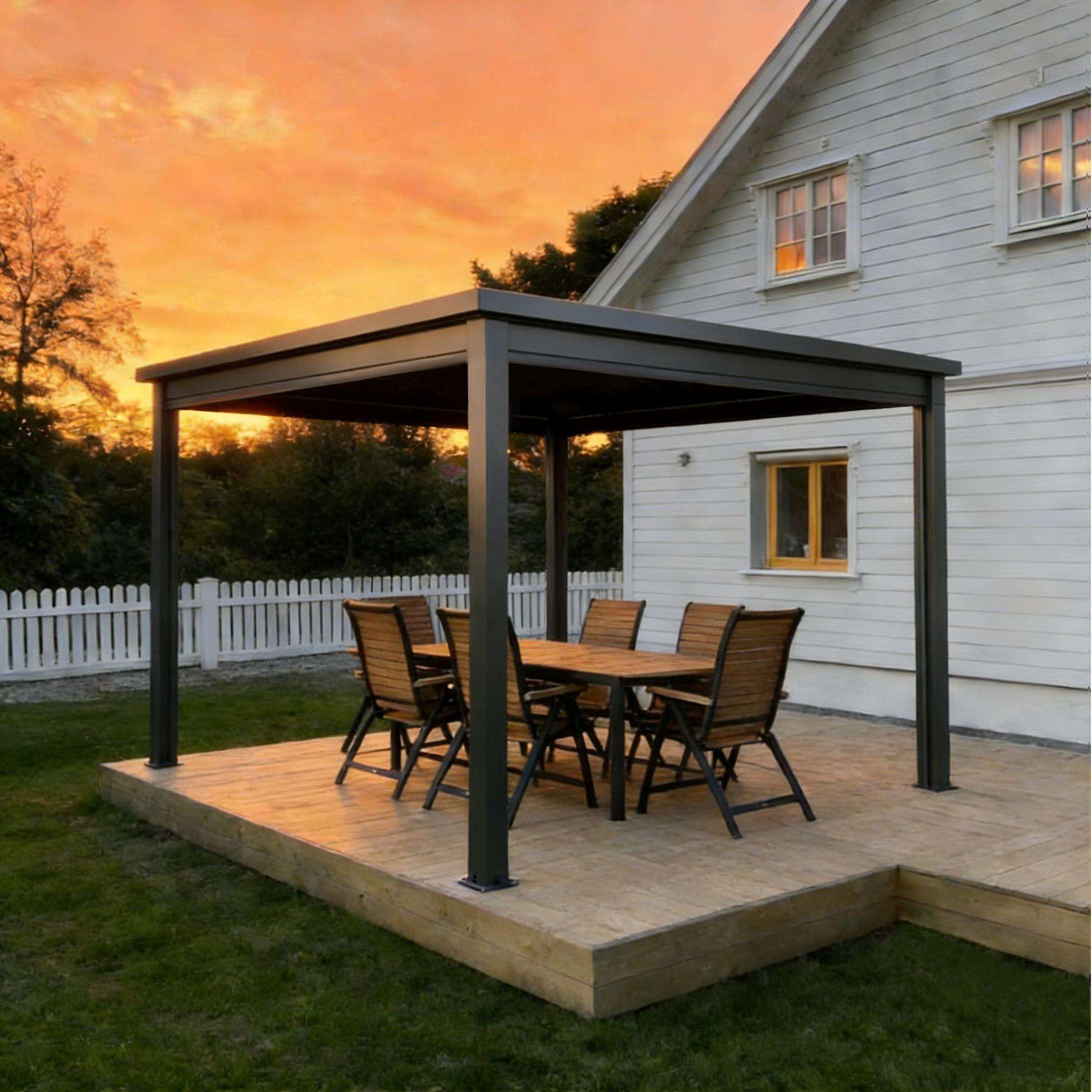 공장 직판 다양한 크기 야외용 알루미늄 합금 파빌리온  - Outdoor Furniture Metal 리뷰 및 가격
