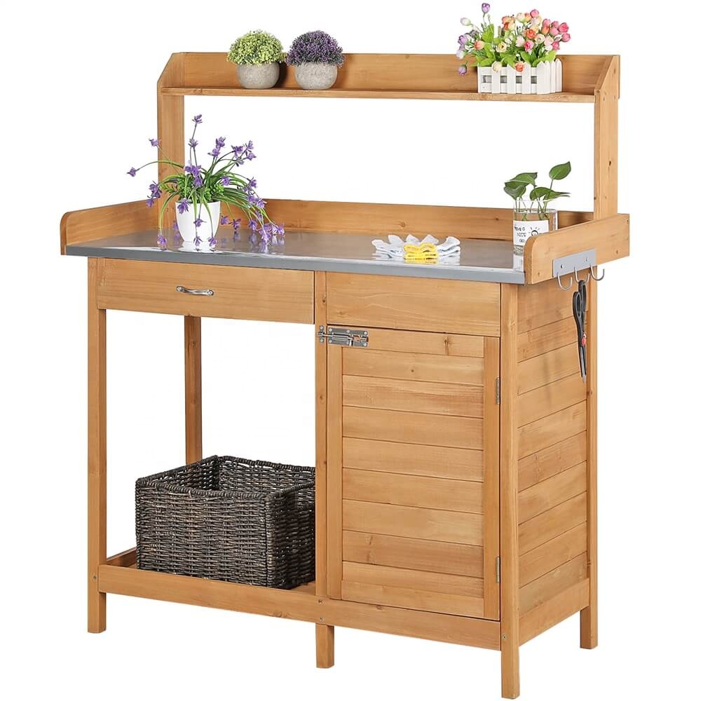 야외 가구용 원목 화분 작업대 - Outdoor Furniture Wood 리뷰 및 가격