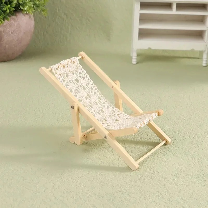 1/12 스케일 접이식 비치 데크 의자 미니 가구 모델 - Outdoor Furniture Diy 리뷰 및 가격