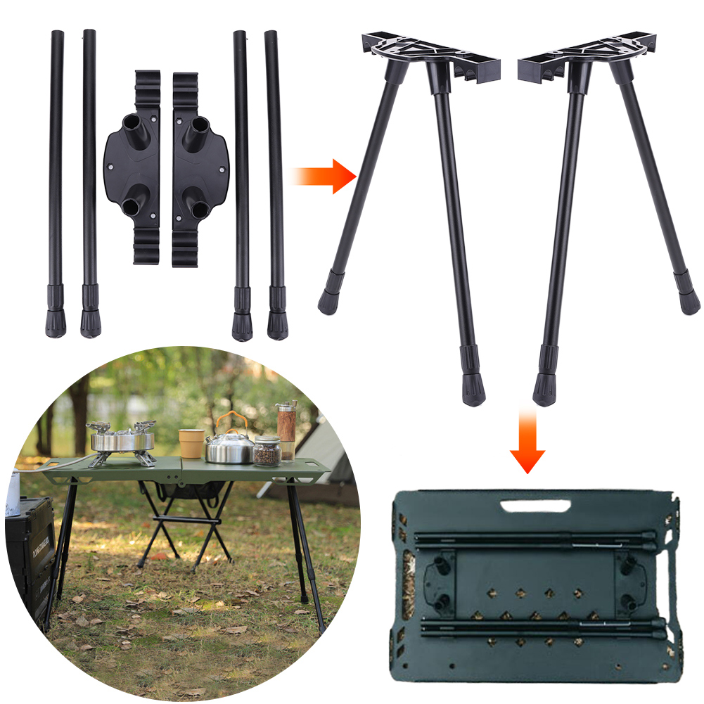 접이식 캠핑 테이블 다리 높이 조절 가능 접이식 가구  - Outdoor Furniture Diy 리뷰 및 가격