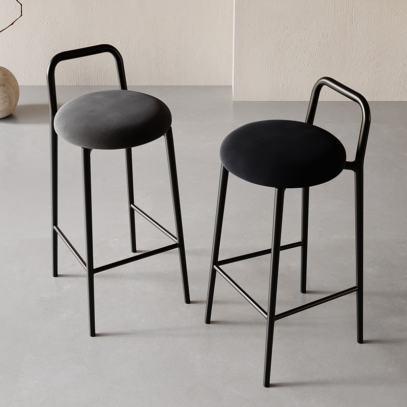 고급 거실 바 스툴 금속 야외 디자이너 레스토랑 아크릴 - Outdoor Furniture Metal Chairs 리뷰 및 가격