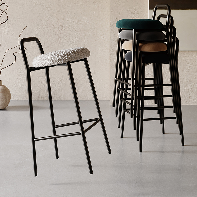 고급 거실 바 스툴 금속 야외 디자이너 레스토랑 아크릴 - Outdoor Furniture Metal Chairs 리뷰 및 가격