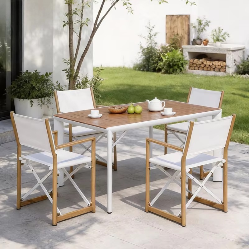 고급스러운 알루미늄 소재의 레스토랑, 카페, 파티오용  - Outdoor Furniture Luxury 리뷰 및 가격