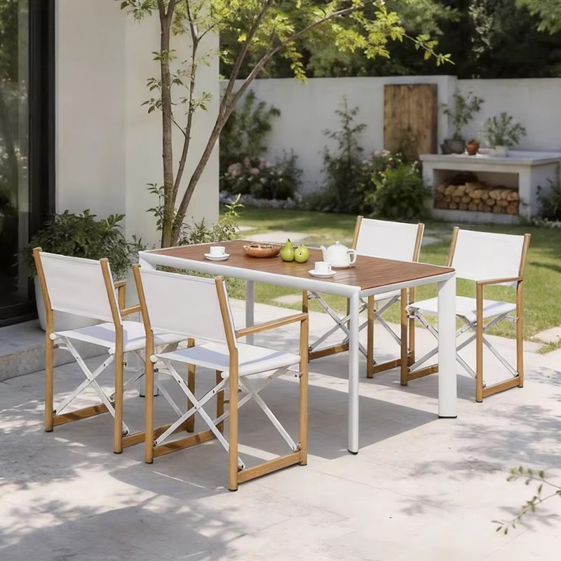 고급스러운 알루미늄 소재의 레스토랑, 카페, 파티오용  - Outdoor Furniture Luxury 리뷰 및 가격